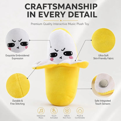 Plush Fruit Interactive Music Toy