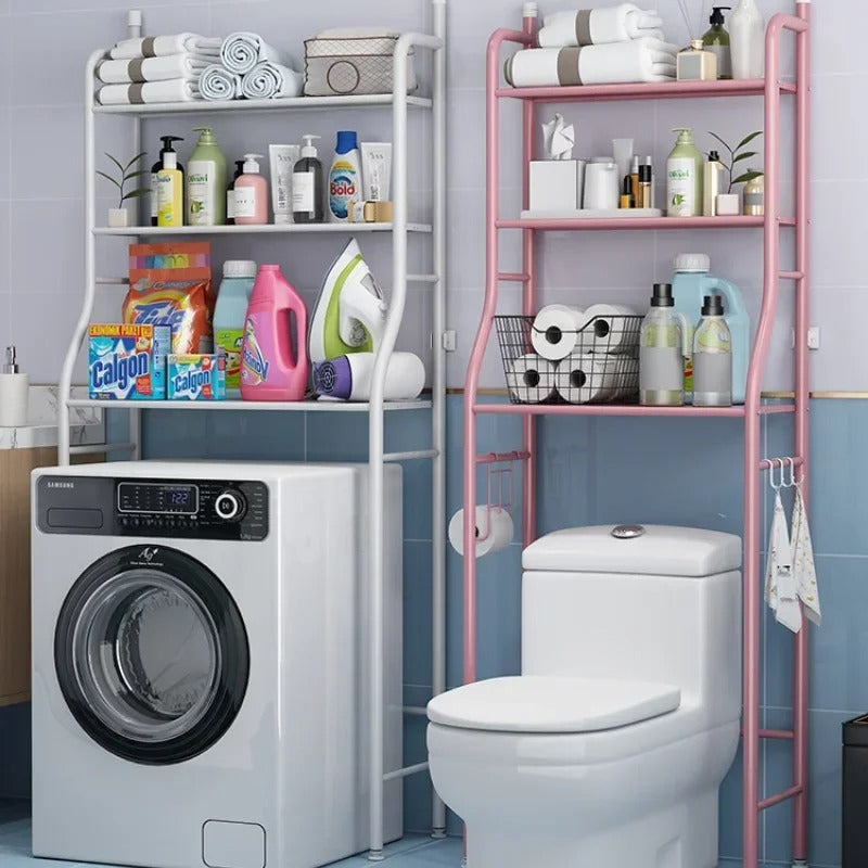 Toilet & Washing Machine Storage Rack , رف تخزين المرحاض والغسالة