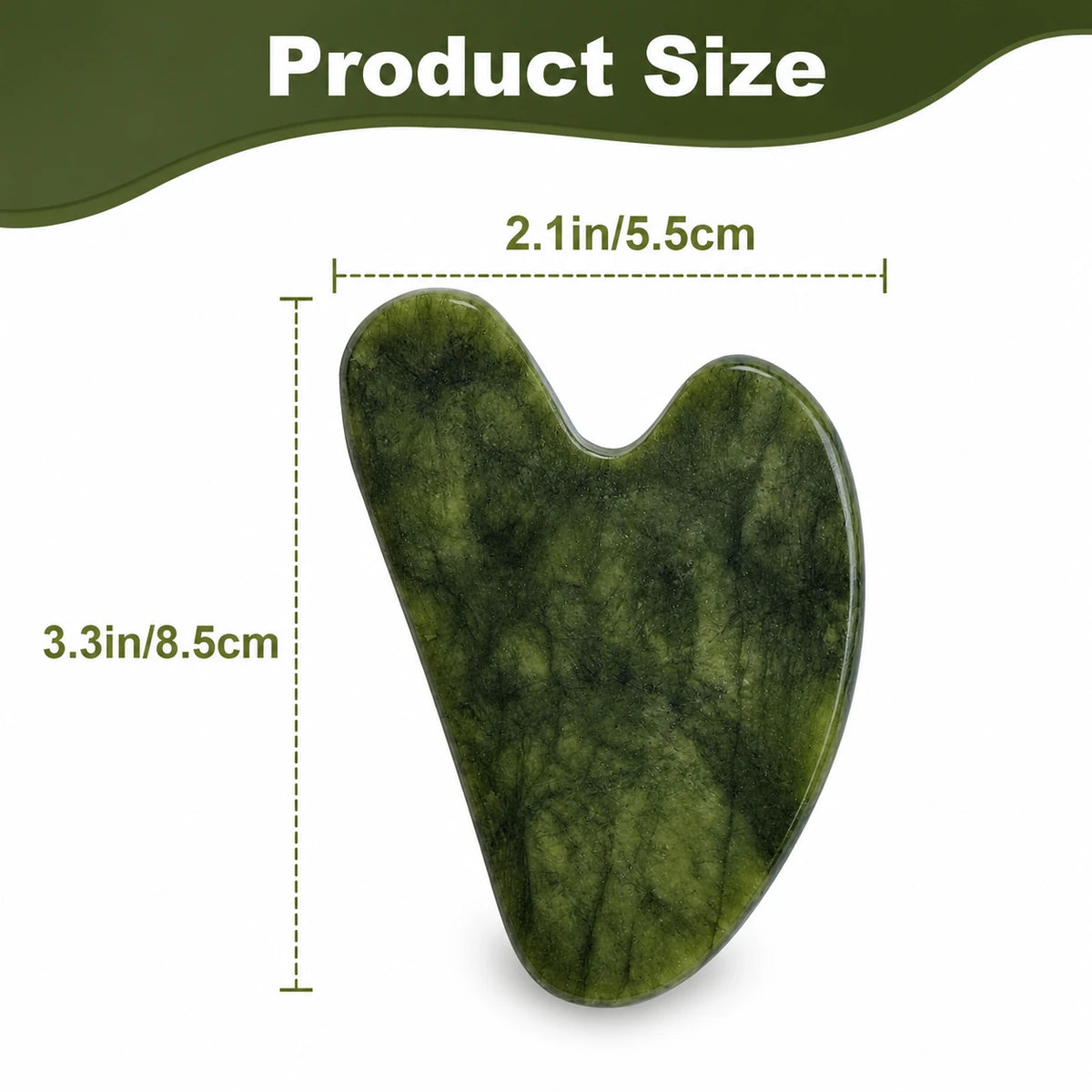 Natural Jade Roller & Gua Sha Set – Facial Massage Tools for Skin Care, Face Lifting & Depuffing valemerehub