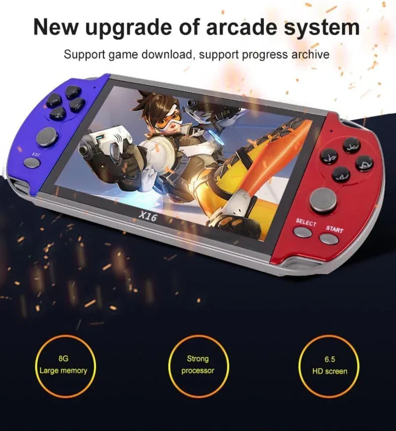 Retro Handheld Game Console  جهاز ألعاب محمول كلاسيكي