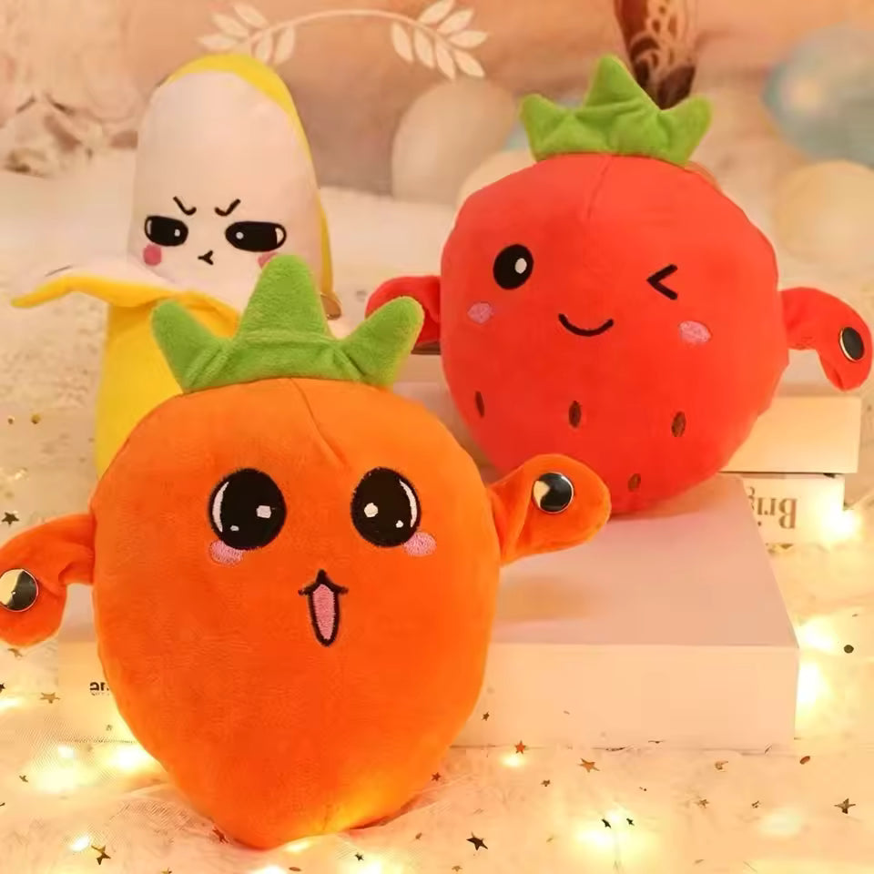 Plush Fruit Interactive Music Toy