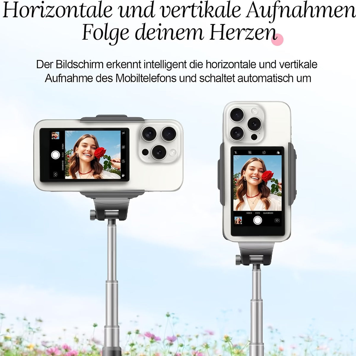 Phone Vlog Selfie Monitor Screen & Rear Camera System Trend Pick Hub