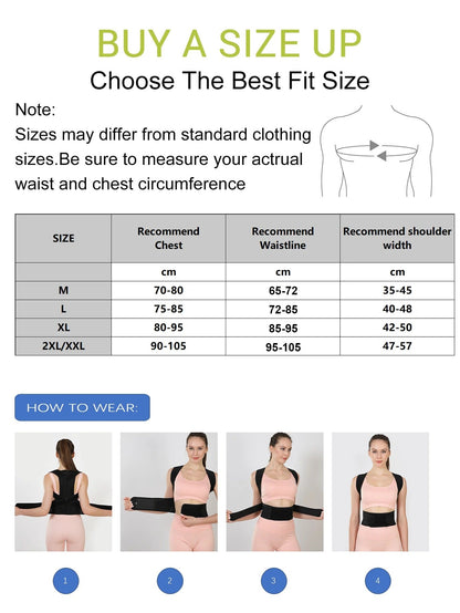 Posture Corrector for Women and Men