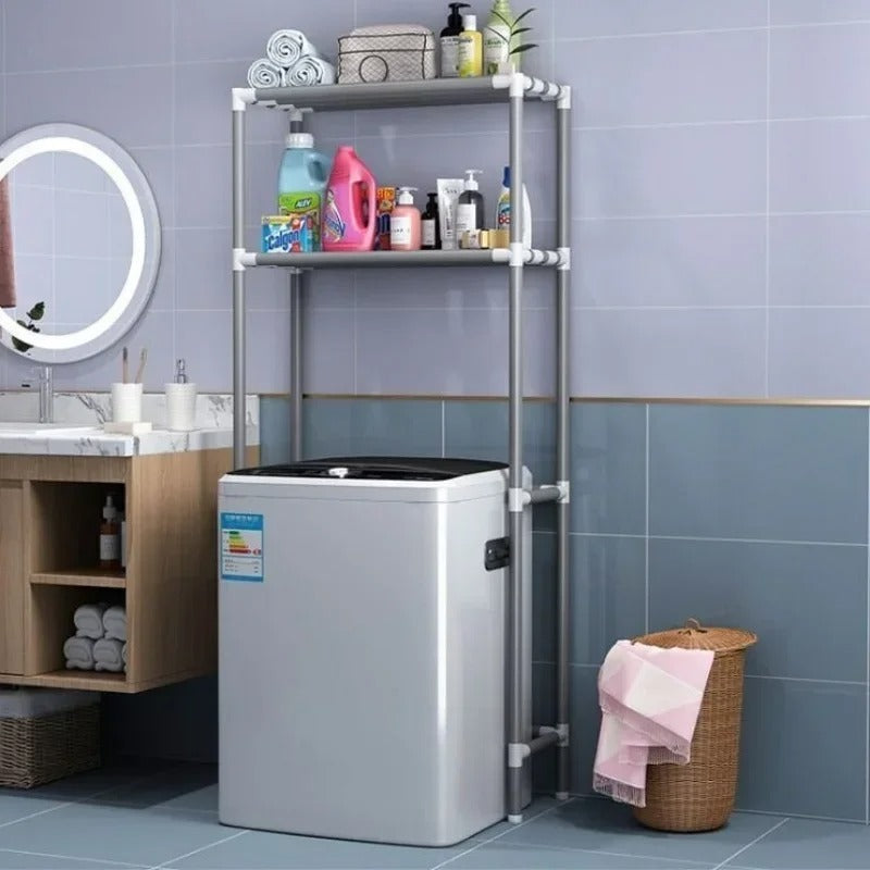 Toilet & Washing Machine Storage Rack , رف تخزين المرحاض والغسالة