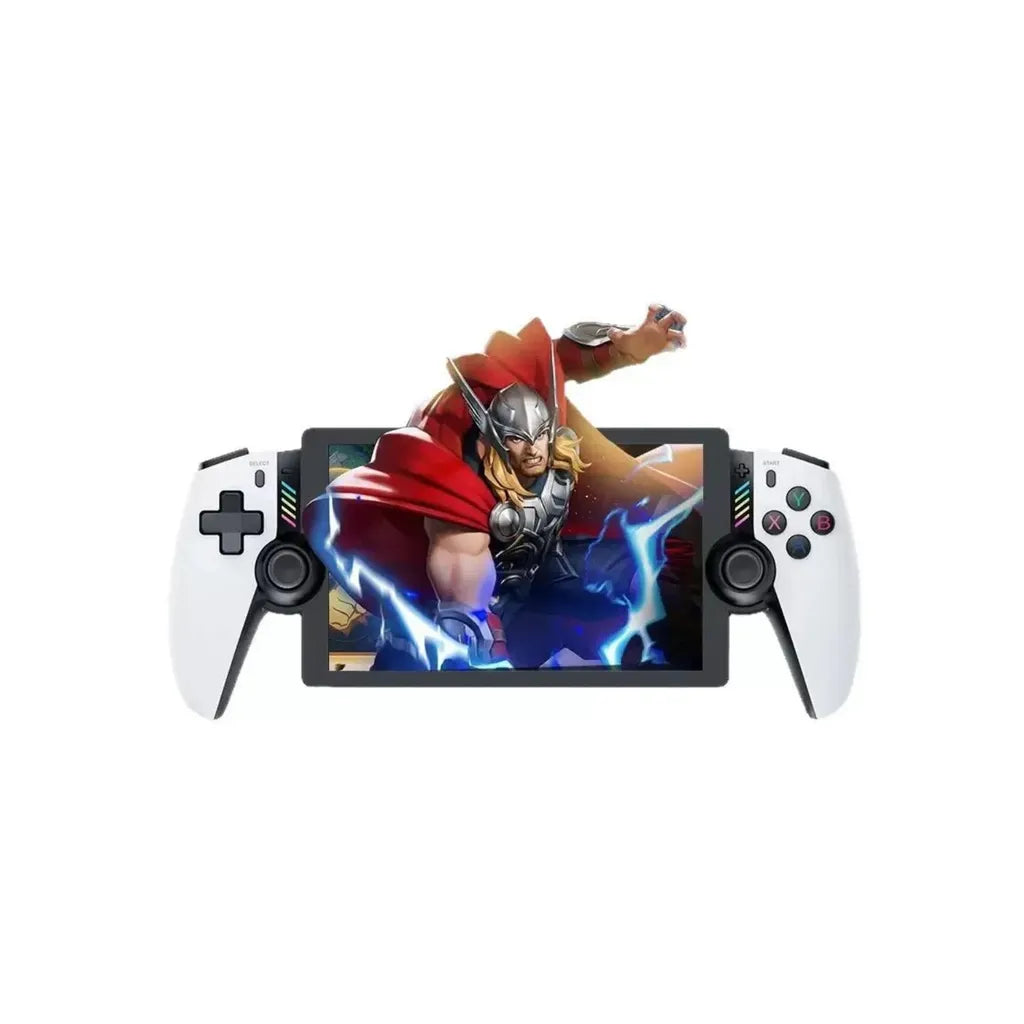 M28 Retro Handheld Game Console, 7.1 inch LCD HD Screen 30+ Emulators, 128G 4000mAh PS2 3D Dual Analog Stick God of War Classic