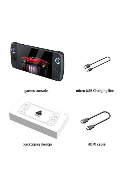 M27 Game Console 7.0 Inch IPS Screen 30+Simulators 20,000+Games Installed Retro Handheld Game Console Portable 4000mAh