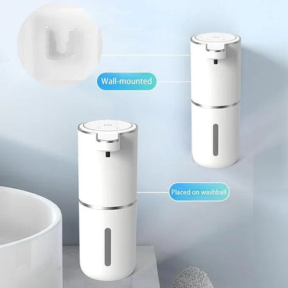 Automatic Soap Dispenser, USB Rechargeable with Infrared Motion Sensor for Bathroom, Kitchen, Office